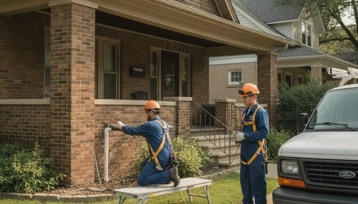 Plumbing repair technician serving Troy, MI, for residential and commercial plumbing services
