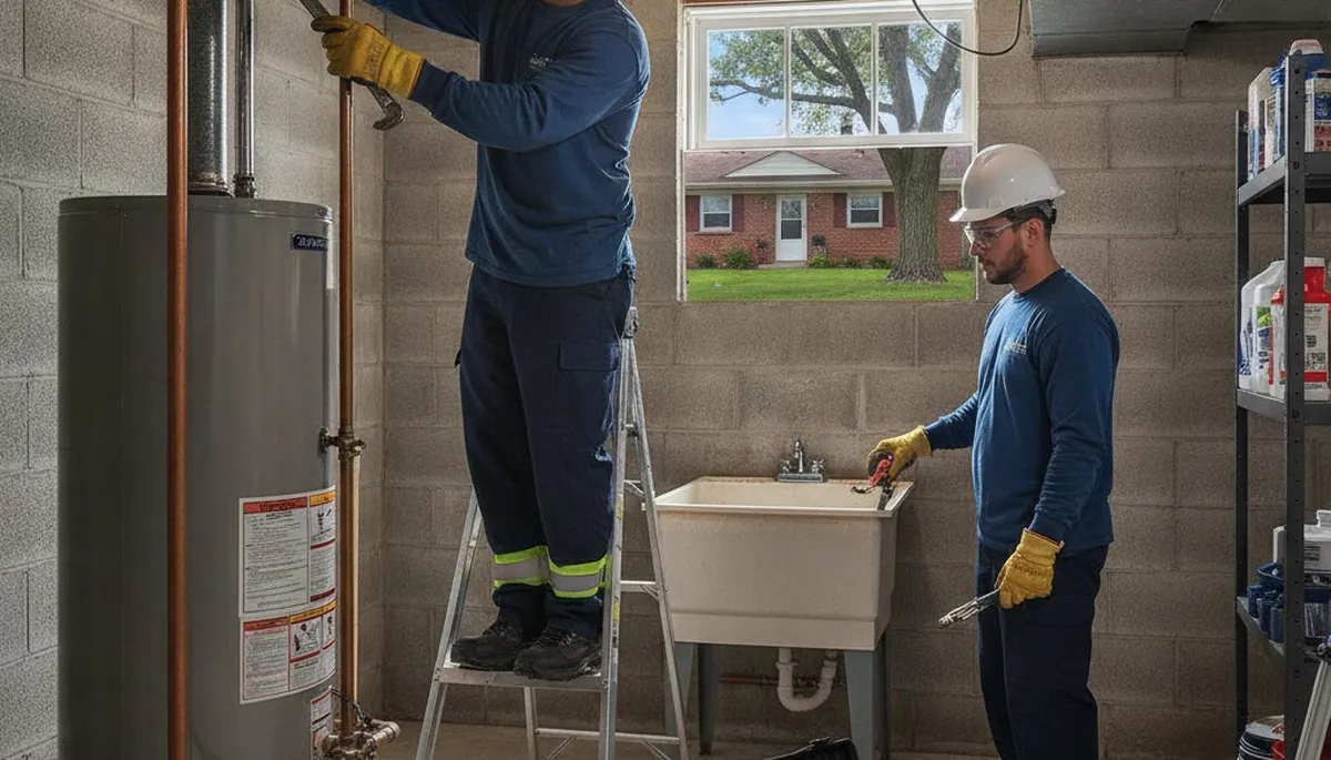 Plumbing repair technician serving Troy, MI for residential and commercial plumbing issues