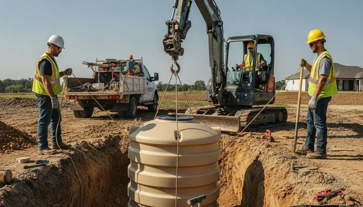 Septic tank installation for Troy, MI homes by On Call Plumbers